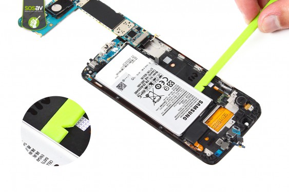 Guide photos remplacement batterie Samsung Galaxy S6 Edge (Etape 12 - image 1)