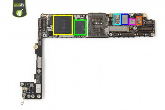 Guide photos remplacement démontage complet iPhone 8 Plus (Etape 16 - image 1)