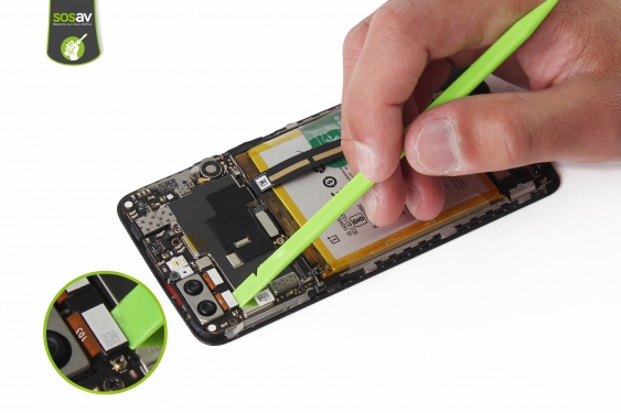 Guide photos remplacement haut-parleur interne OnePlus 5 (Etape 12 - image 1)