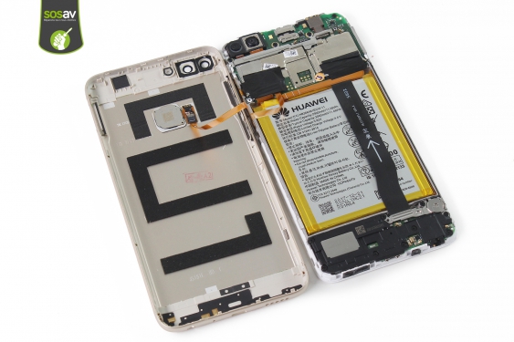 Guide photos remplacement ecran complet Huawei P Smart (Etape 5 - image 4)