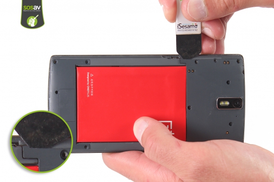 Guide photos remplacement batterie OnePlus One (Etape 7 - image 2)