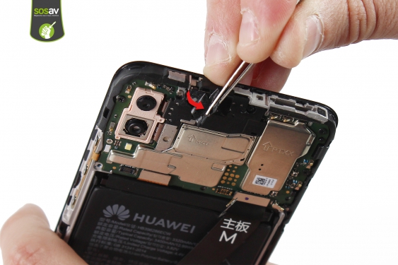 Guide photos remplacement haut-parleur interne Huawei P Smart 2019 (Etape 11 - image 2)