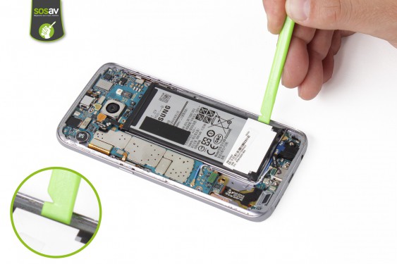 Guide photos remplacement connecteur de charge Samsung Galaxy S7 (Etape 12 - image 3)