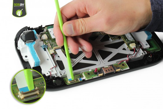 Guide photos remplacement nappe de liaison des boutons du bas Gamepad Wii U (Etape 13 - image 2)
