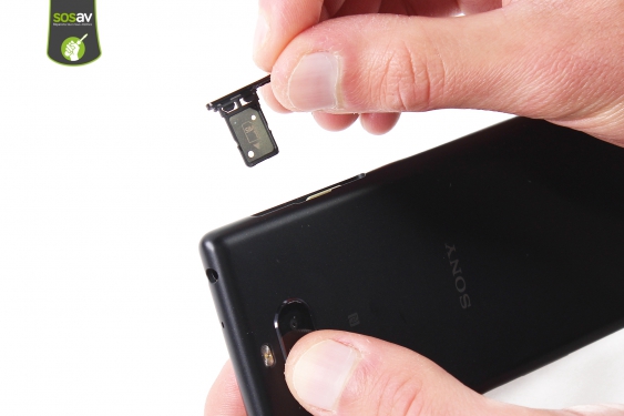 Guide photos remplacement tiroir sim Xperia 10 (Etape 2 - image 3)