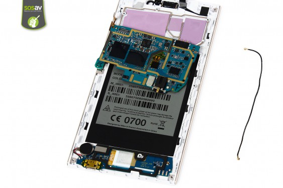 Guide photos remplacement nappe du connecteur de charge Wiko Ridge Fab 4G (Etape 18 - image 3)