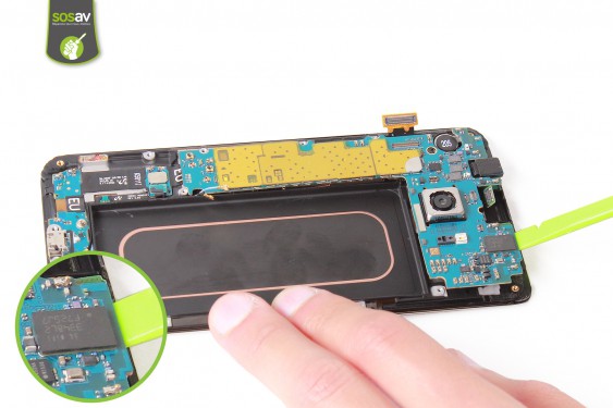Guide photos remplacement caméra arrière Samsung Galaxy S6 Edge + (Etape 15 - image 1)