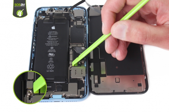 Guide photos remplacement connecteur de charge iPhone XR (Etape 9 - image 1)