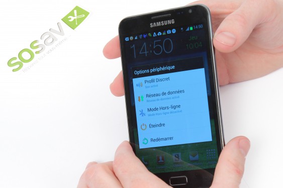 Guide photos remplacement haut parleur externe  (Etape 1 - image 1)