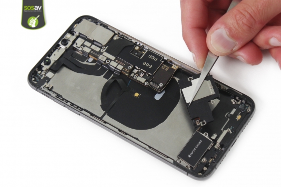 Guide photos remplacement haut-parleur externe / taptic engine iPhone XS Max (Etape 22 - image 2)