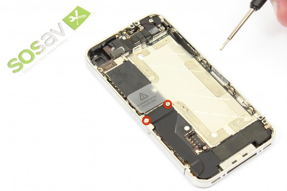 Guide photos remplacement haut parleur interne iPhone 4 (Etape 12 - image 1)