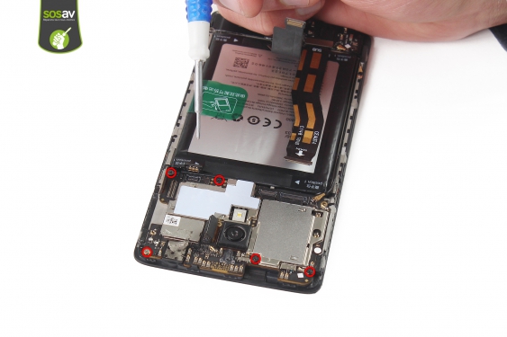 Guide photos remplacement nappe volume et power OnePlus 3T (Etape 13 - image 1)