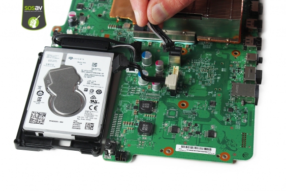 Guide photos remplacement câbles alimentation et données du lecteur optique Xbox One X (Etape 27 - image 2)