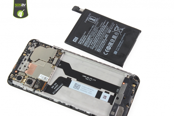 Guide photos remplacement batterie Redmi Note 6 Pro (Etape 17 - image 1)