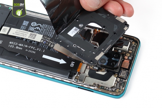 Guide photos remplacement haut-parleur interne Redmi Note 9 Pro (Etape 8 - image 3)