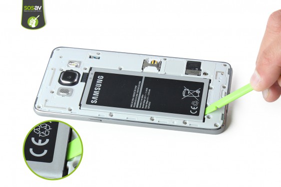 Guide photos remplacement nappe power Samsung Galaxy J7 2016 (Etape 4 - image 1)
