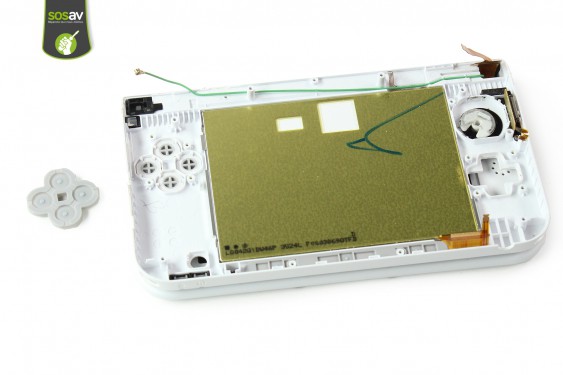 Guide photos remplacement boutons d'action/d'allumage/power/centraux Nintendo 3DS XL (Etape 38 - image 3)