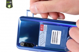 Tiroir Carte SIM De Remplacement Pour Xiaomi Mi 8 Pro – Qualité D'origine, Avec Aiguille (noir)