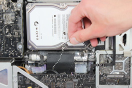 Réparation sonde température iMac 27