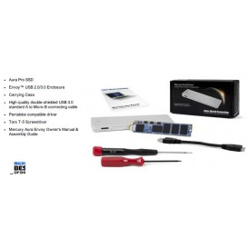 Barrette SSD 480Go OWC Aura Pro + Envoy Kit - MacBook Air 2012