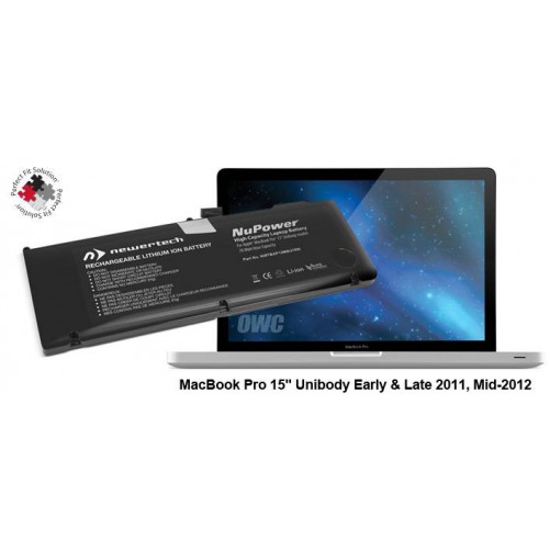Batterie NuPower NewerTech - MacBook Pro 15" 2011/12