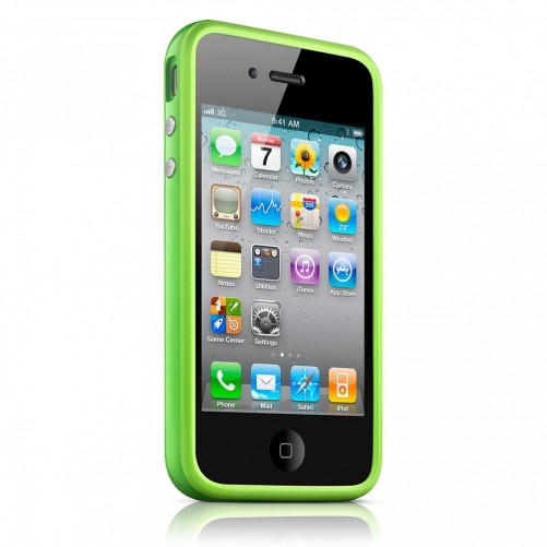 Bumper iPhone 4 - Bumper iPhone 4S Vert