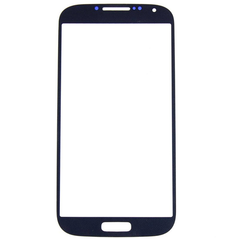 Vitre tactile Noire + Stickers - Samsung Galaxy S4