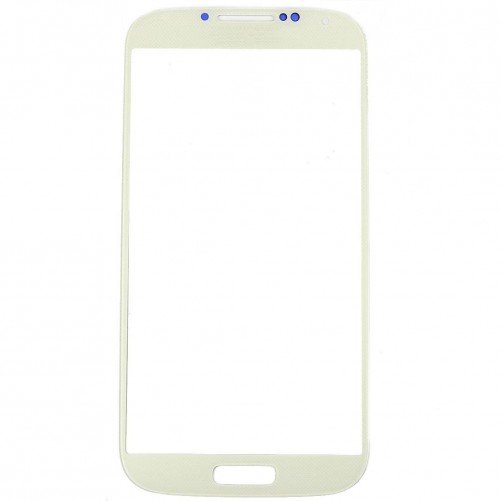 Vitre Tactile Blanche + Stickers - Samsung Galaxy S4