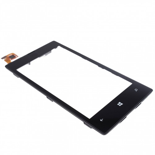 Vitre tactile + châssis  - Lumia 520