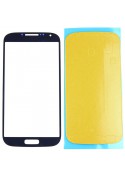 Vitre tactile Noire + Stickers - Samsung Galaxy S4