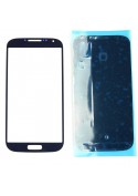 Vitre tactile Noire + Stickers - Samsung Galaxy S4