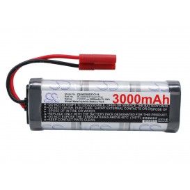 Batterie RC Ni-MH 3000mAh...