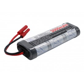 Batterie RC Ni-MH 3000mAh...