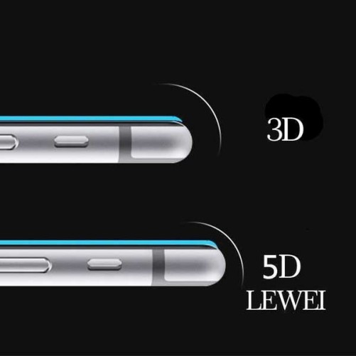 Film en verre trempé incurvé 5D Premium iPhone XR