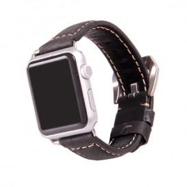 Bracelet cuir noir pour...