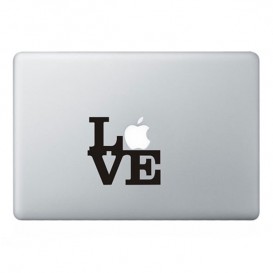 Sticker MacBook Love