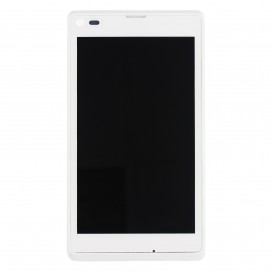 Ecran Complet Blanc (LCD + Tactile + Châssis) - Xperia L