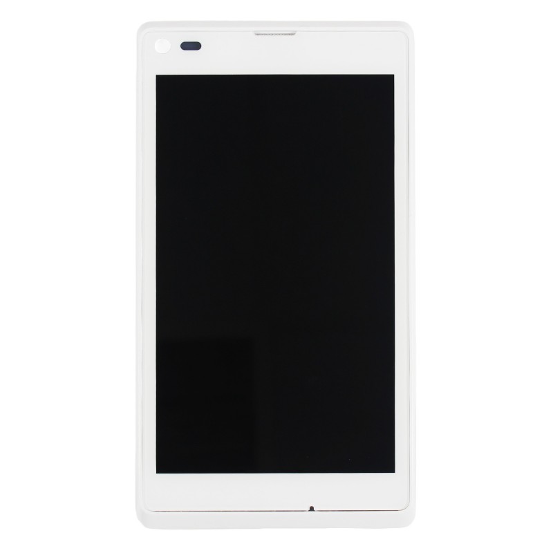 Ecran Complet Blanc (LCD + Tactile + Châssis) - Xperia L