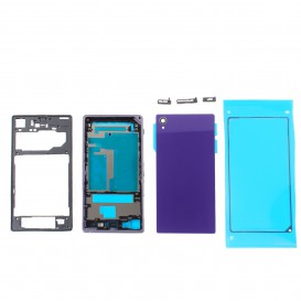 Châssis écran + châssis interne + façade arrière VIOLET - Xperia Z1