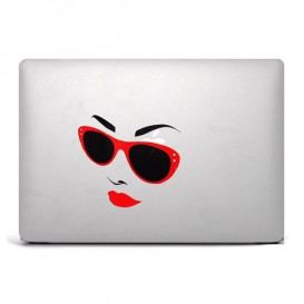 Sticker MacBook Femme...