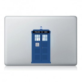 Sticker MacBook Tardis