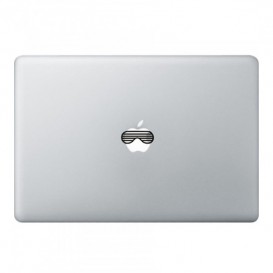 Sticker MacBook Lunettes