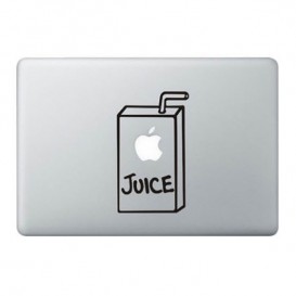 Sticker MacBook Apple Juice