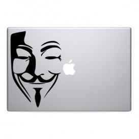 Sticker MacBook Anonymous