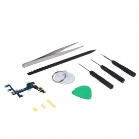 Kit réparation Boutons (Power, vibreur, volume) - iPhone 5C Jaune