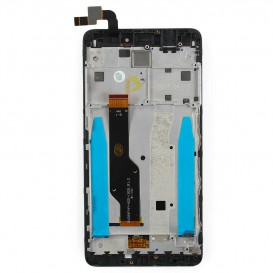 Ecran complet NOIR (LCD + Tactile + Châssis) - Redmi Note 4X