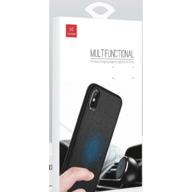 Coque TPU effet cuir magnétique Bass Series pour Huawei Mate 20