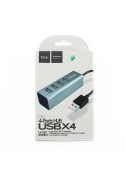HUB 4 ports USB 2.0 NOIR HOCO