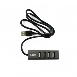 HUB 4 ports USB 2.0 NOIR HOCO