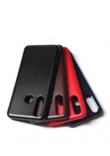 Coque TPU look Carbon - iPhone XR